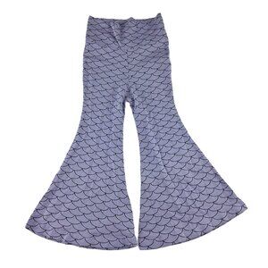 Noni Bee Pull-On Flare Leg Leggings Pants Girls Size 3 Purple Black Mermaid